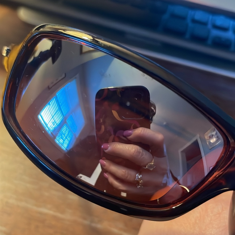 Maxx rectangular brown sunglasses - Picture 10 of 15